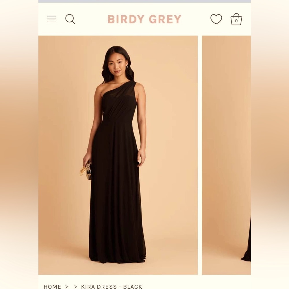 Birdie Grey Black Dress